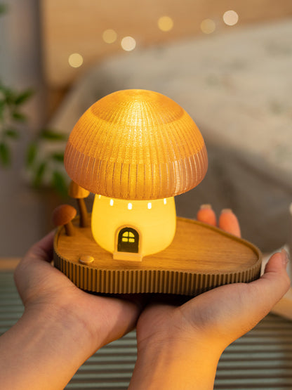 Mushroom Night Light Decor