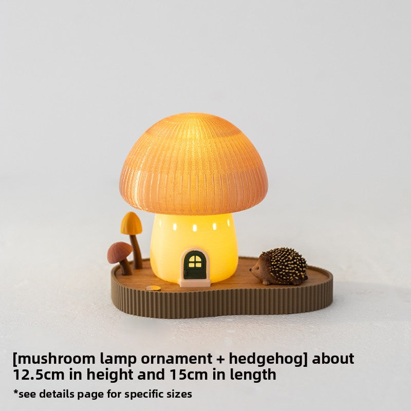 Mushroom Night Light Decor