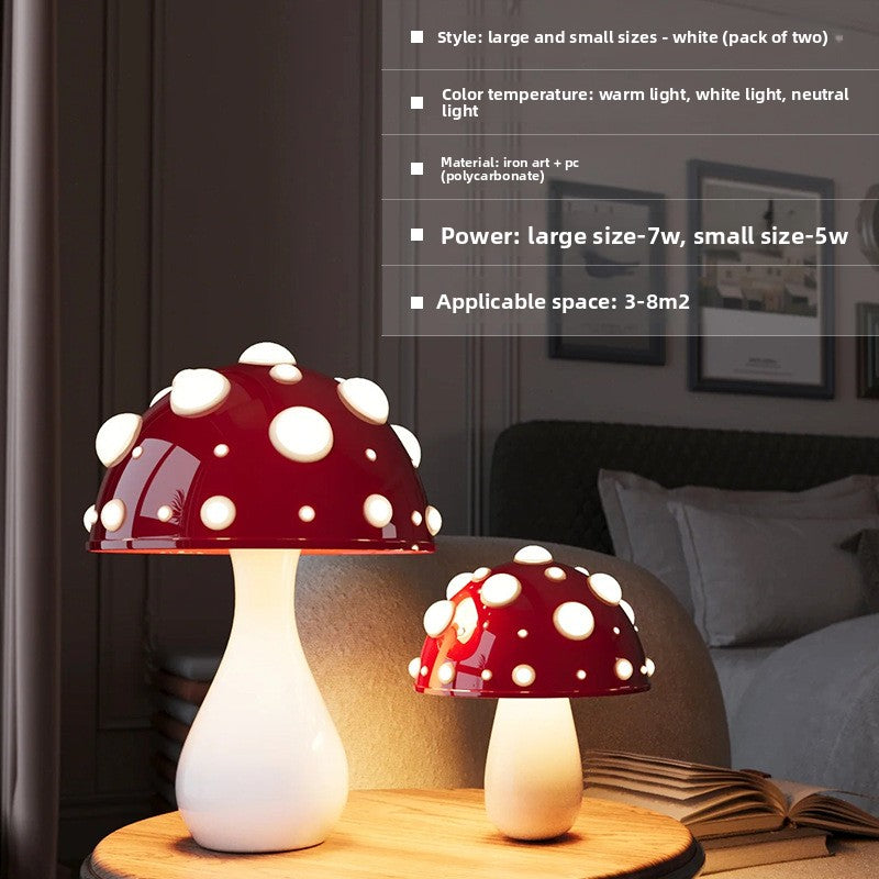 Mushroom Shape Dimmable Table Lamp