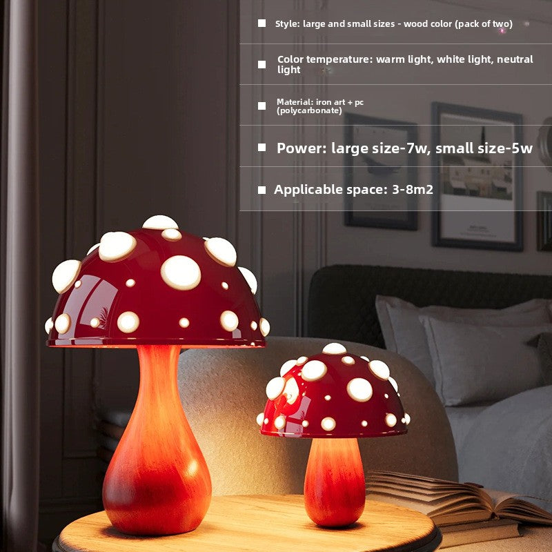 Mushroom Shape Dimmable Table Lamp
