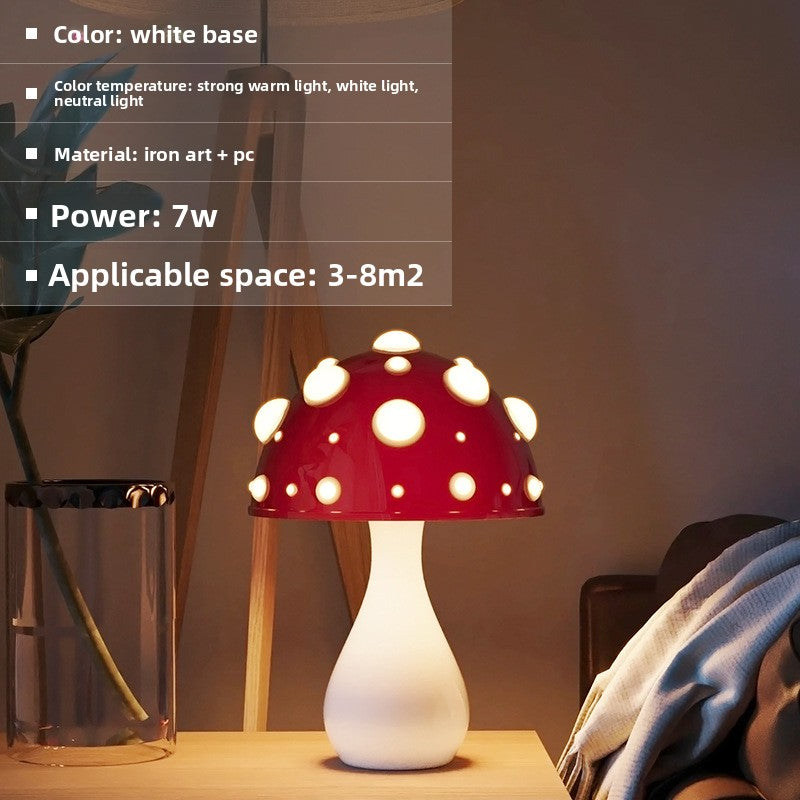 Mushroom Shape Dimmable Table Lamp