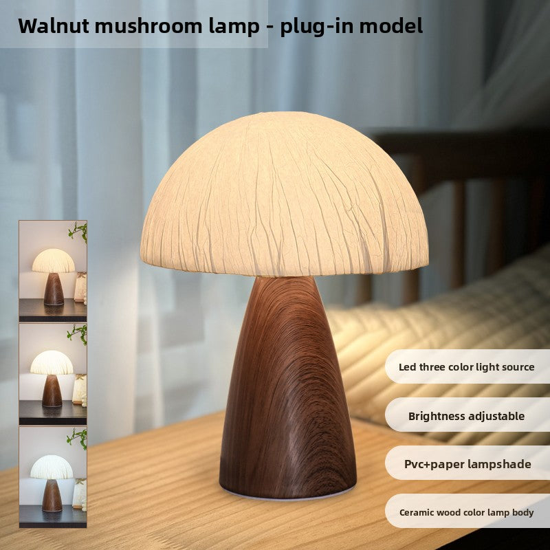 Mushroom Shape Dimmable Table Lamp