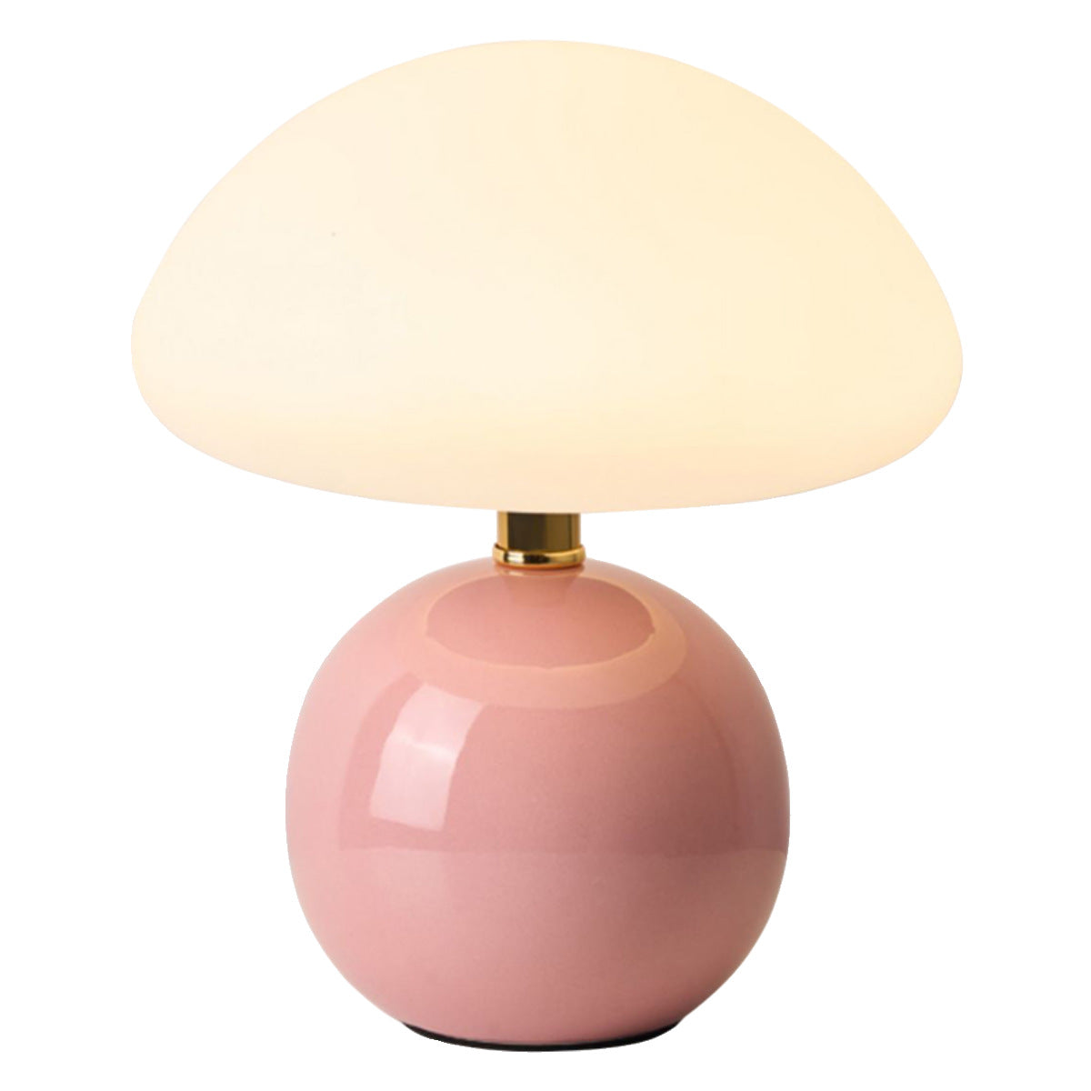 Mushroom-shaped desk lamp