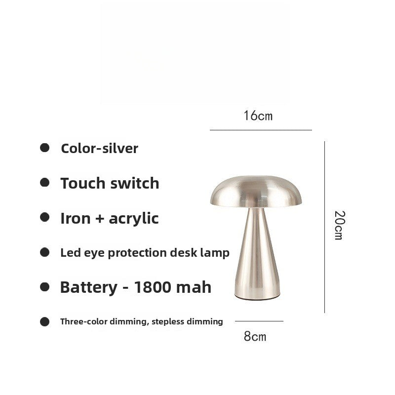 Mushroom-shaped lamp