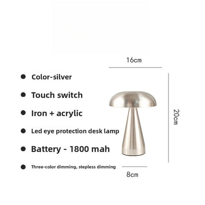 Mushroom-shaped lamp