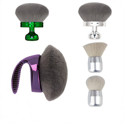 Mushroom-shaped large makeup brush