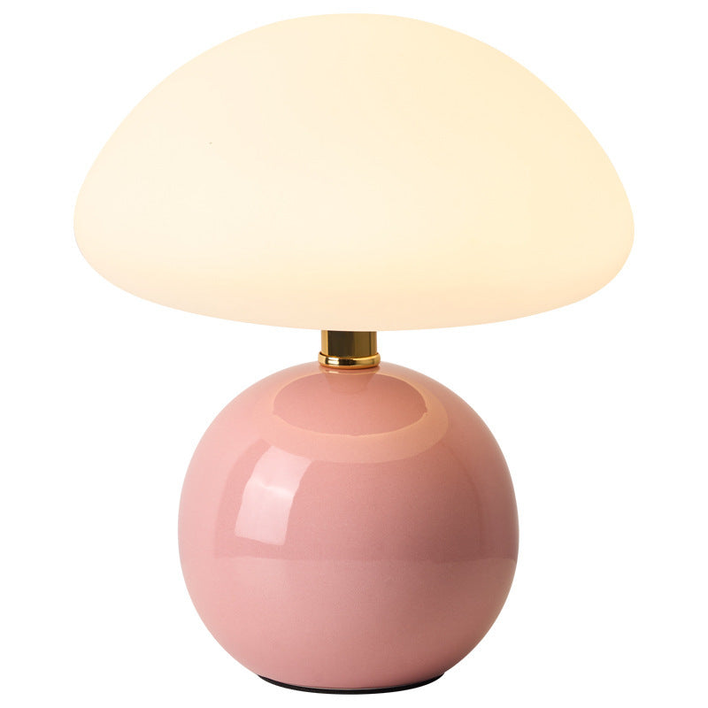 Mushroom-Shaped Small Table Lamp