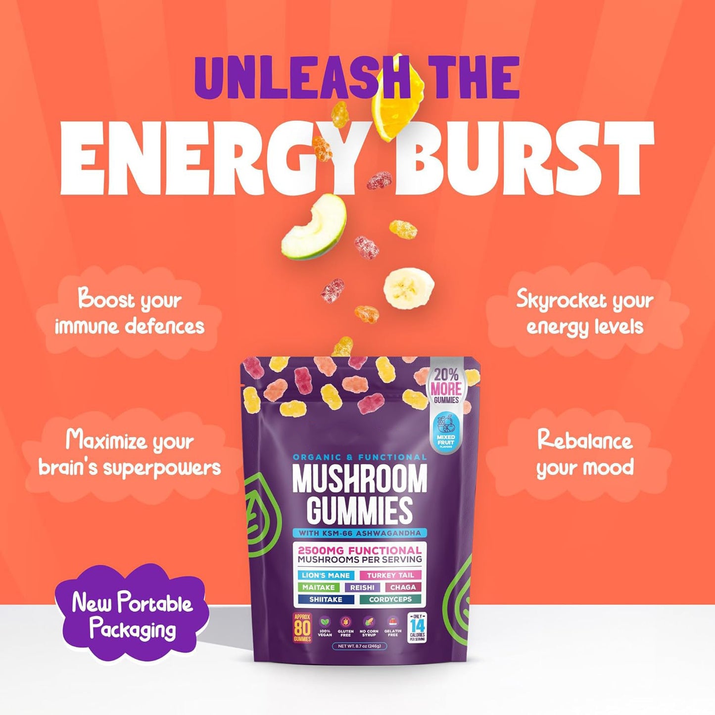 Mushroom Supplement Gummies