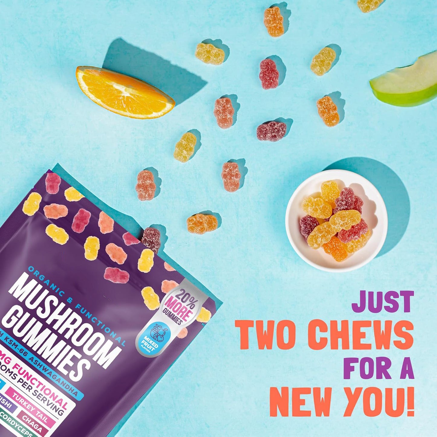 Mushroom Supplement Gummies