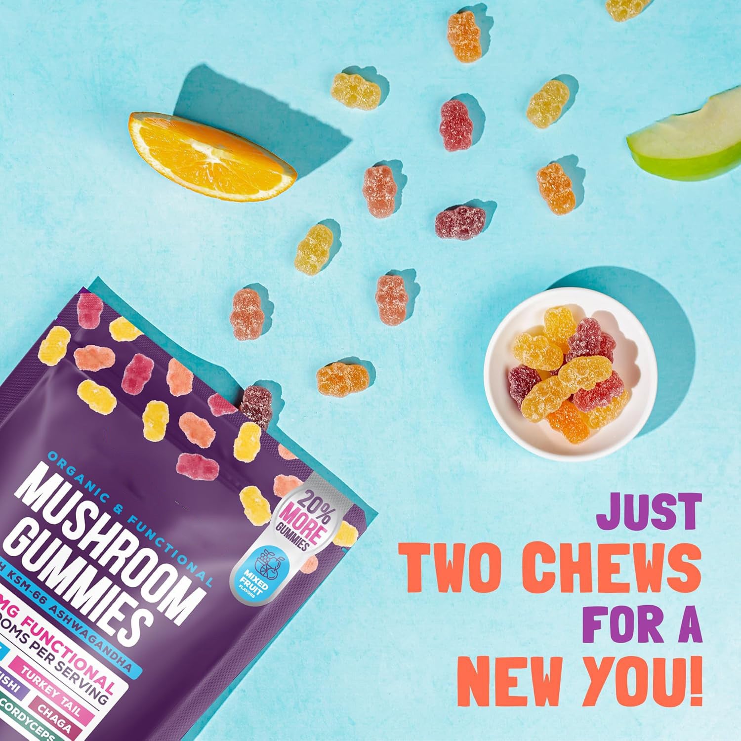 Mushroom Supplement Gummies