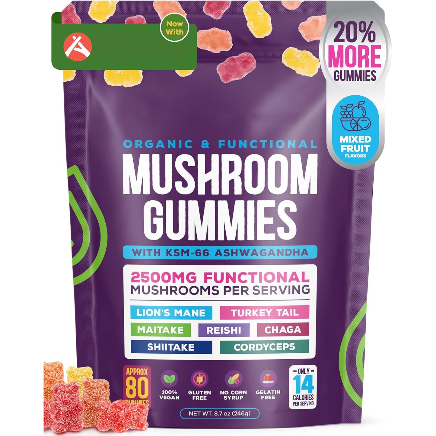 Mushroom Supplement Gummies