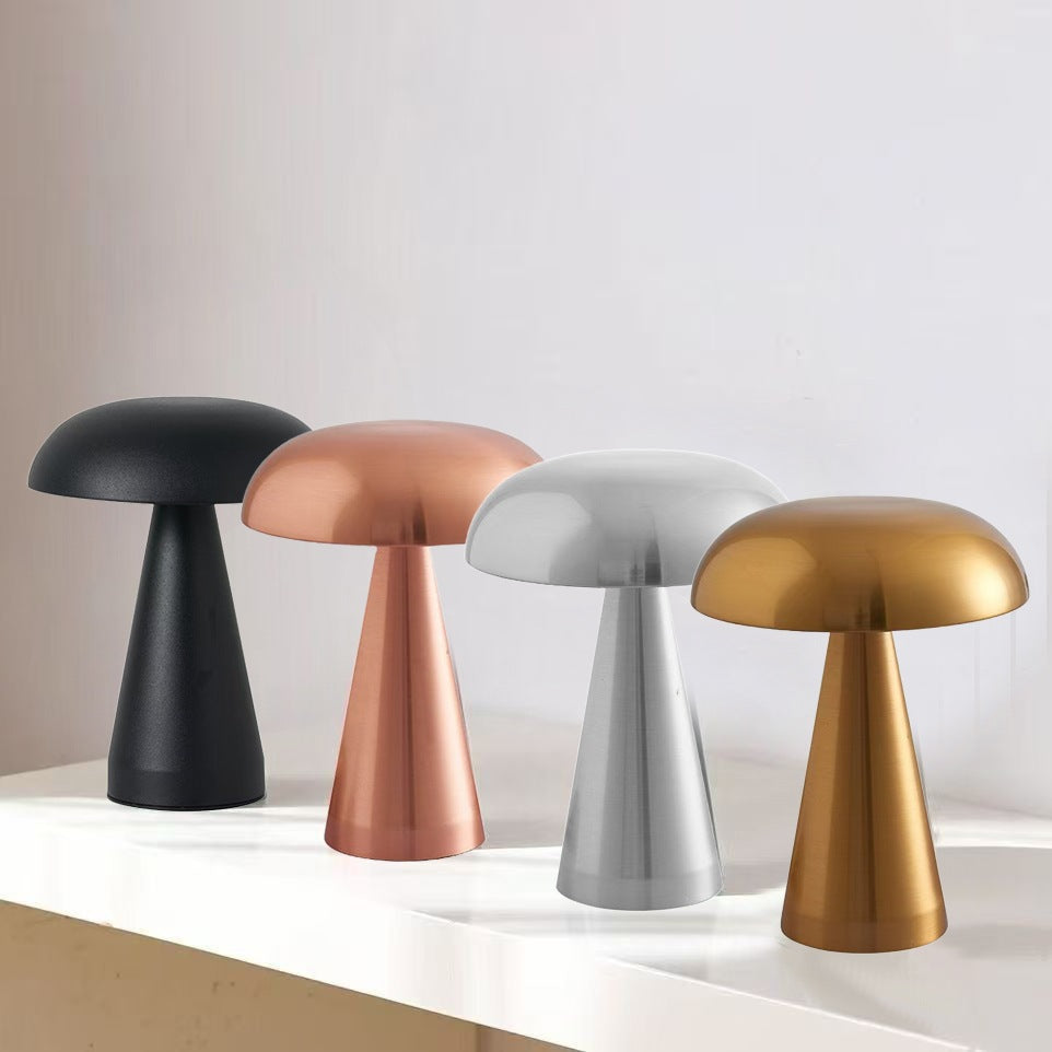 Mushroom type table lamp