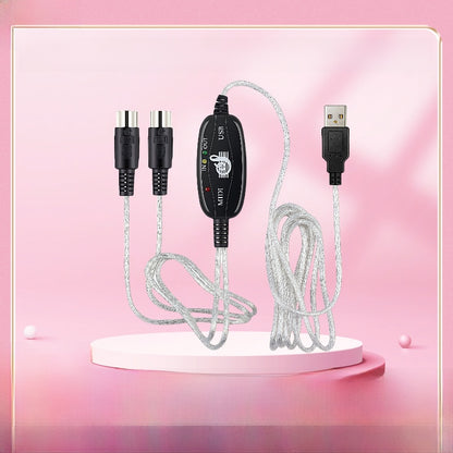 Music editing cable connection
