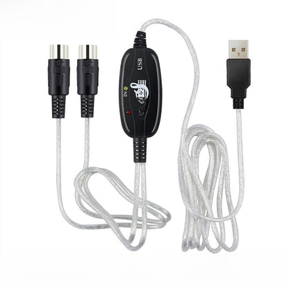 Music editing cable connection