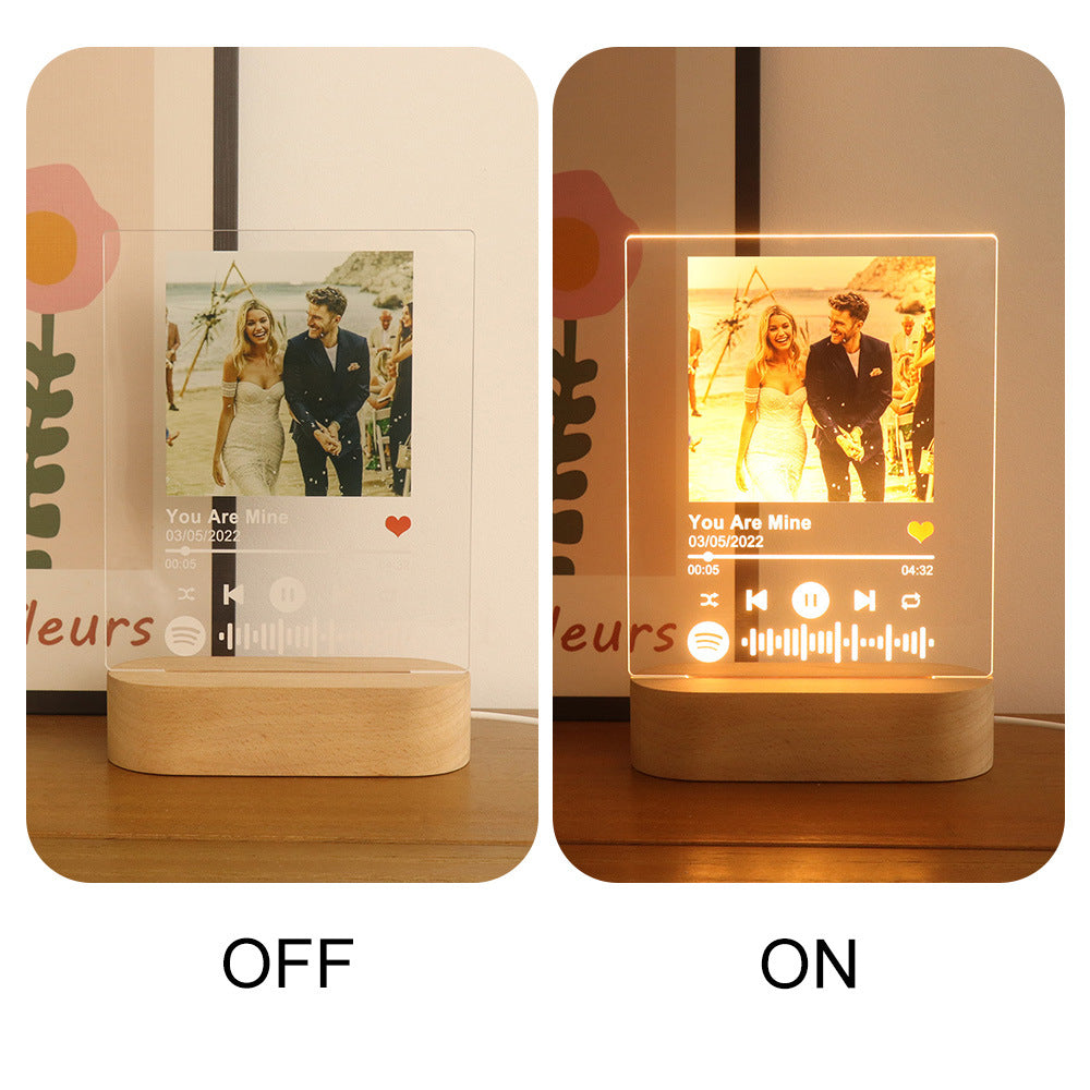 Musical Note Lamp Desktop Decoration