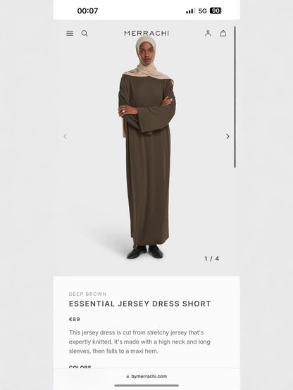 Muslim Abaya Dress