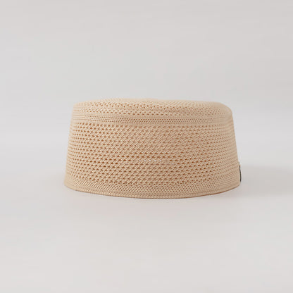 Muslim Prayer Hat Cotton Flat Top Cap