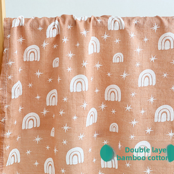 Muslin Bamboo Cotton Swaddle Blanket Newborn Wrap