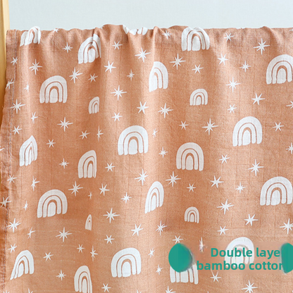 Muslin Bamboo Cotton Swaddle Blanket Newborn Wrap