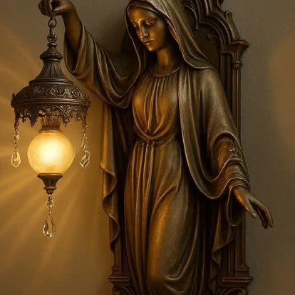 Mythological Resin Wall Lamp
