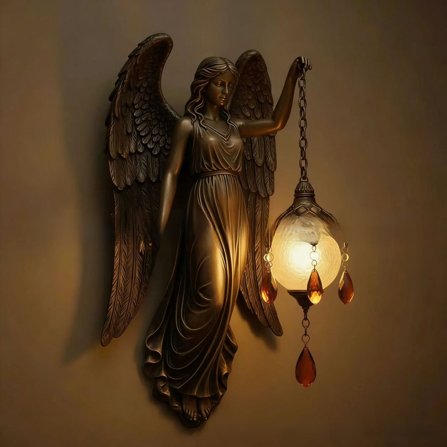 Mythological Resin Wall Lamp