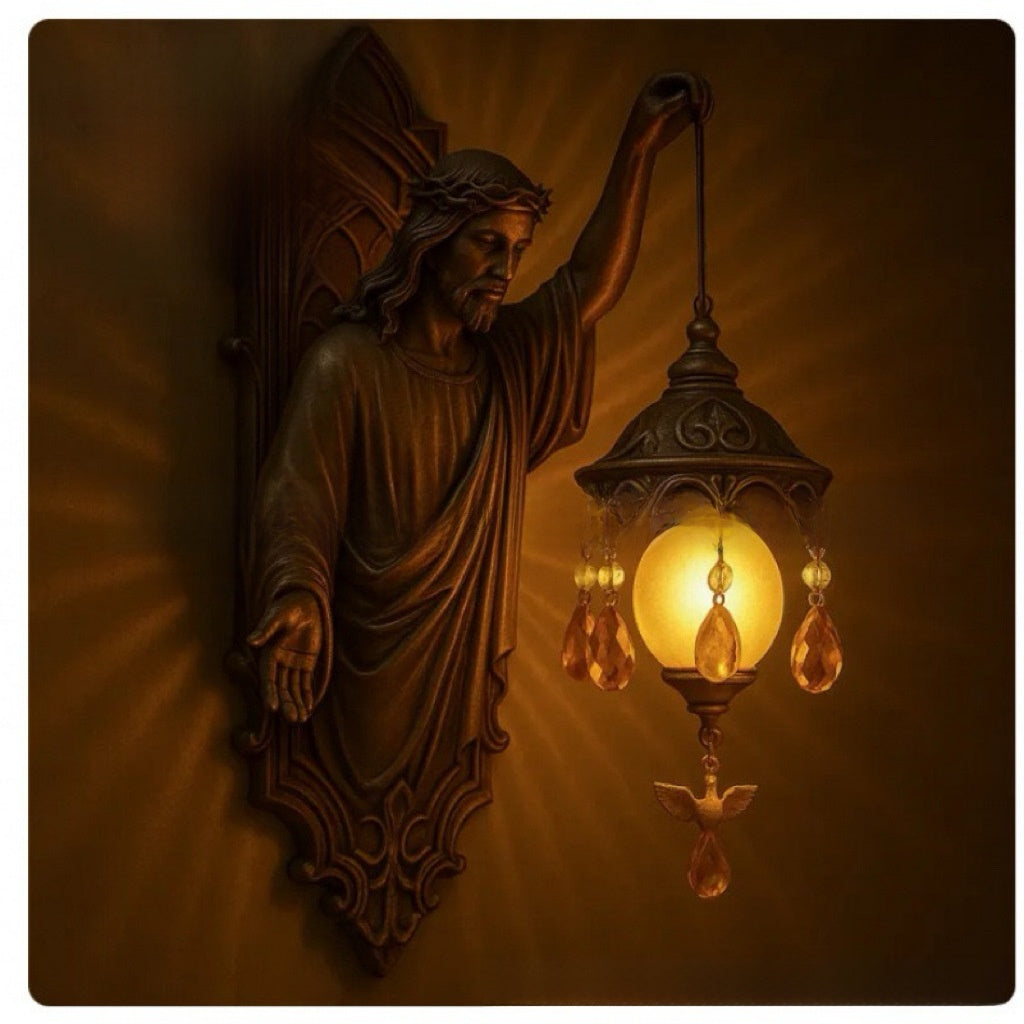 Mythological Resin Wall Lamp