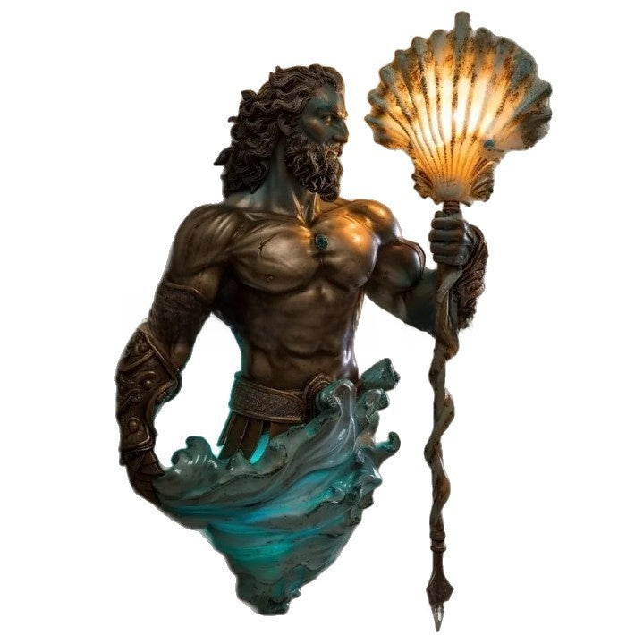 Mythological Resin Wall Lamp