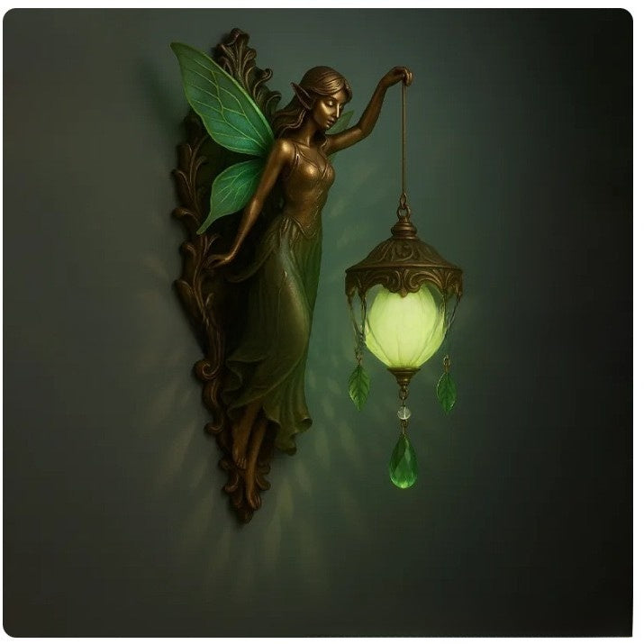 Mythological Resin Wall Lamp