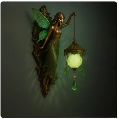 Mythological Resin Wall Lamp