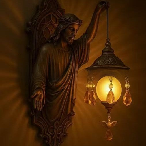 Mythological Resin Wall Lamp