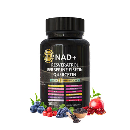 NAD+ Berberine Dietary Supplement Capsules