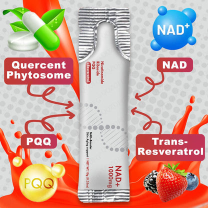 NAD+ Berry Flavored Health Supplement Capsules