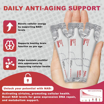 NAD+ Berry Flavored Health Supplement Capsules