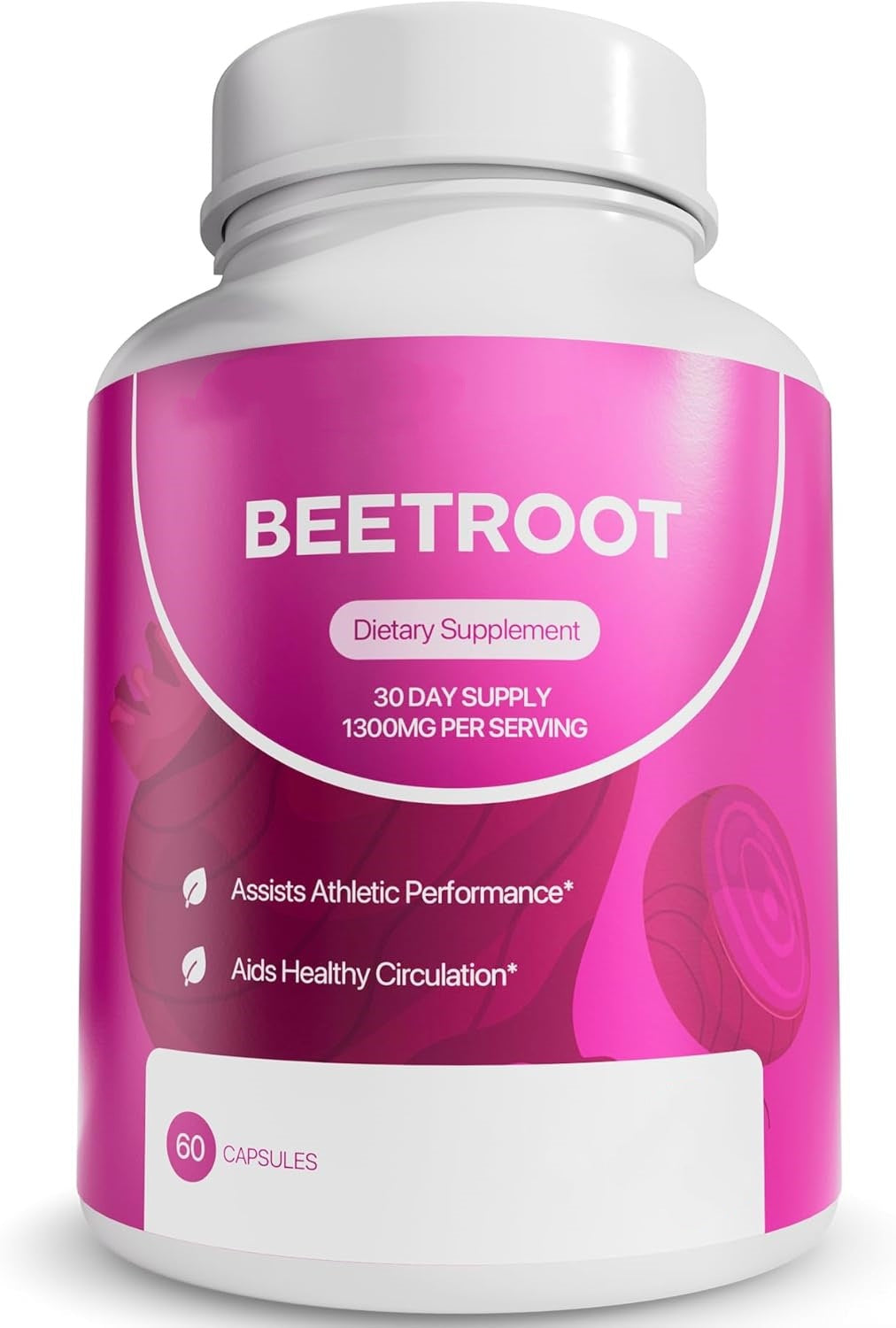 NAD+ Berry Flavored Health Supplement Capsules