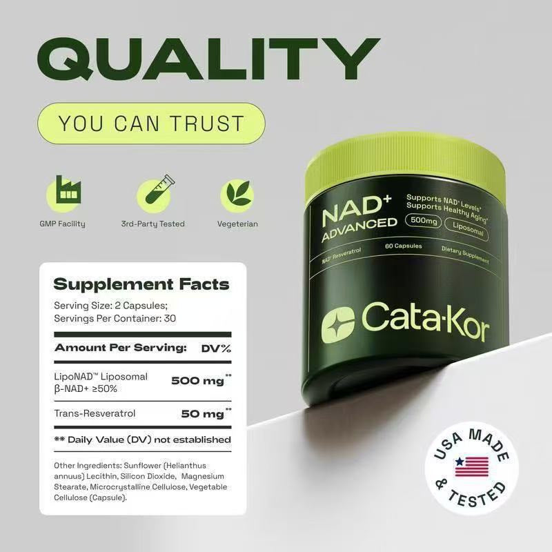 NAD Nicotinamide Riboside Capsules