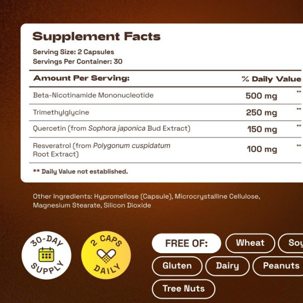 NAD+ supplementation complex