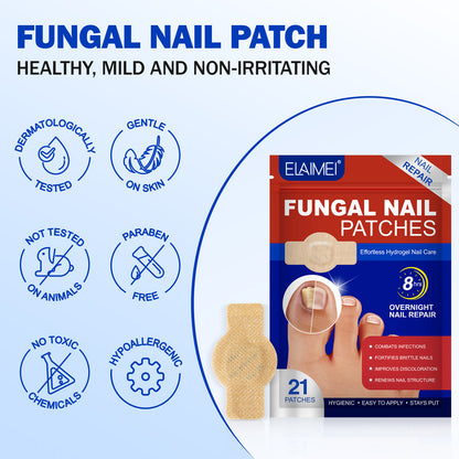 Nail antibacterial patch
