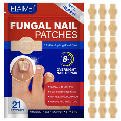 Nail antibacterial patch