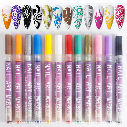Nail Art Graffiti Pen Set