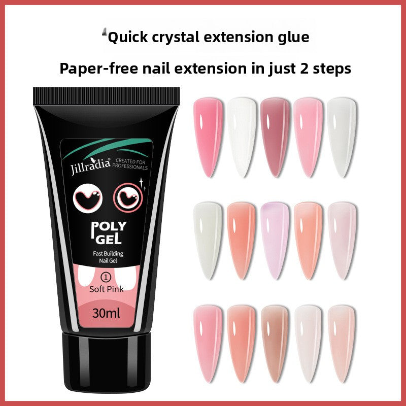 Nail Art Quick Extension Transparent Gel