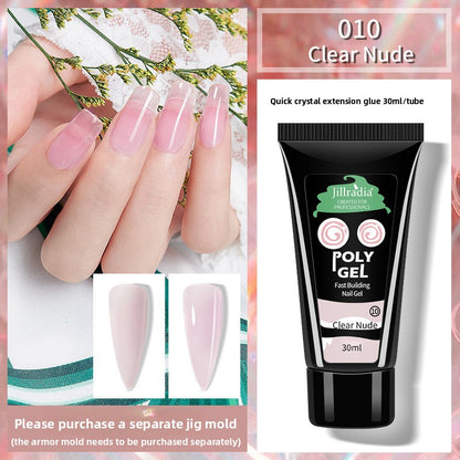 Nail Art Quick Extension Transparent Gel