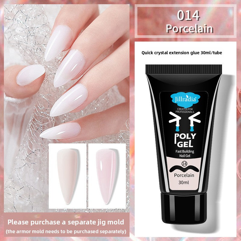 Nail Art Quick Extension Transparent Gel