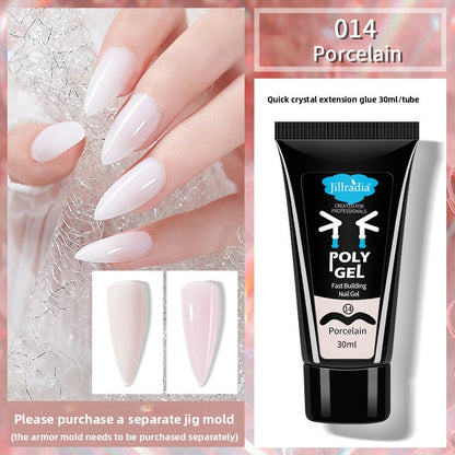 Nail Art Quick Extension Transparent Gel