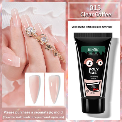 Nail Art Quick Extension Transparent Gel