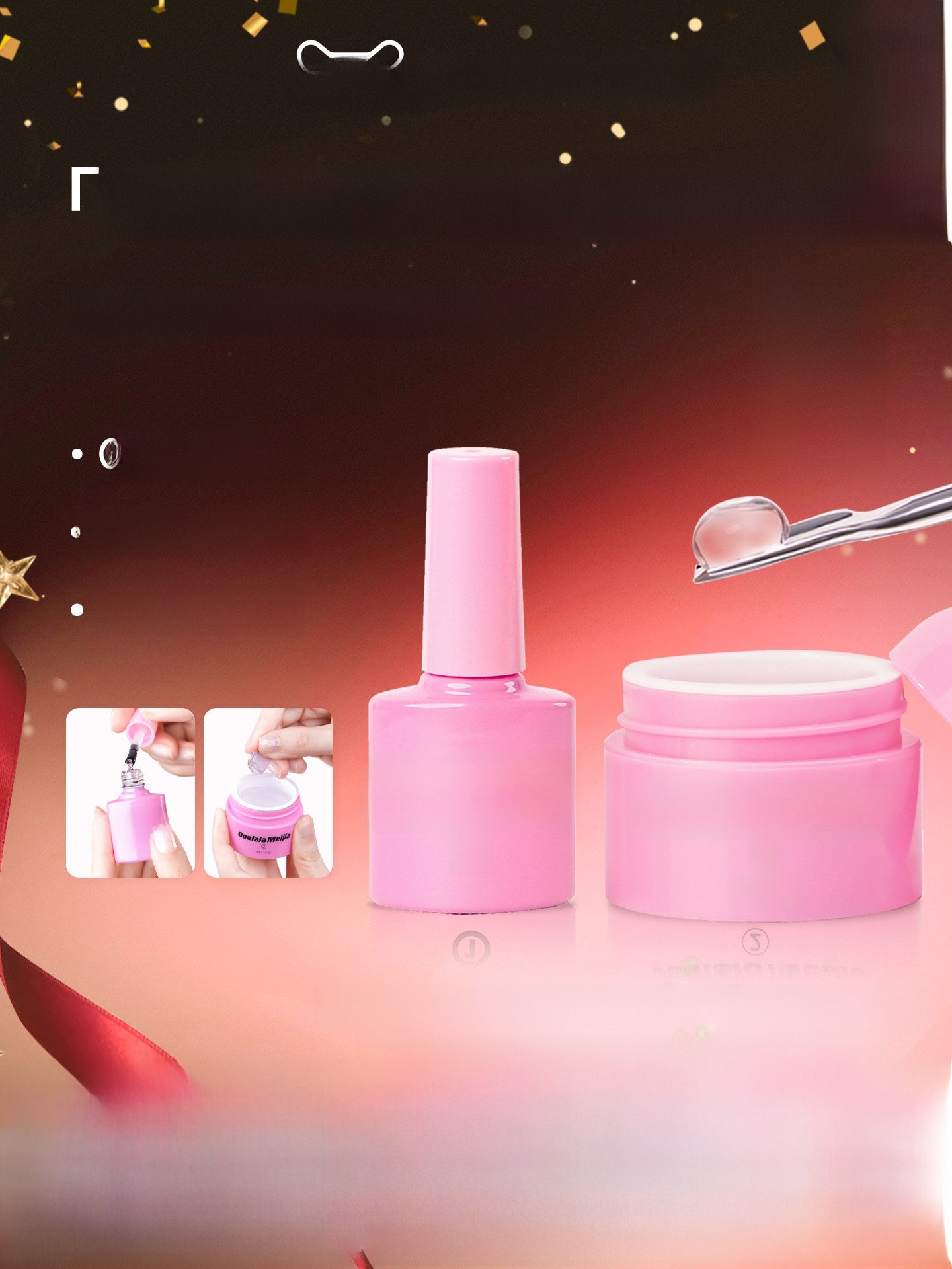 Nail Art Solid Glue Nail Tabs