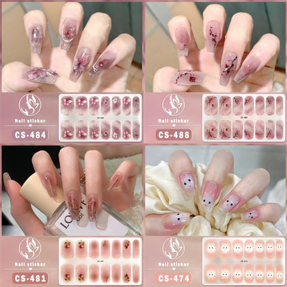 Nail art stickers
