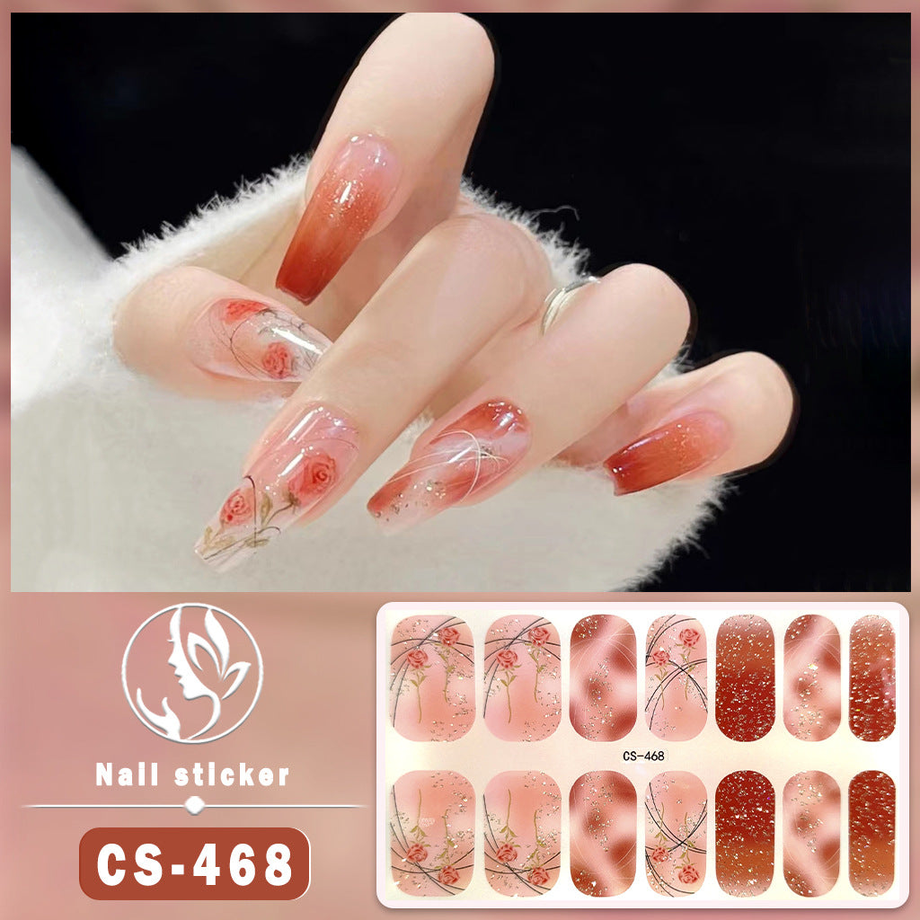 Nail art stickers