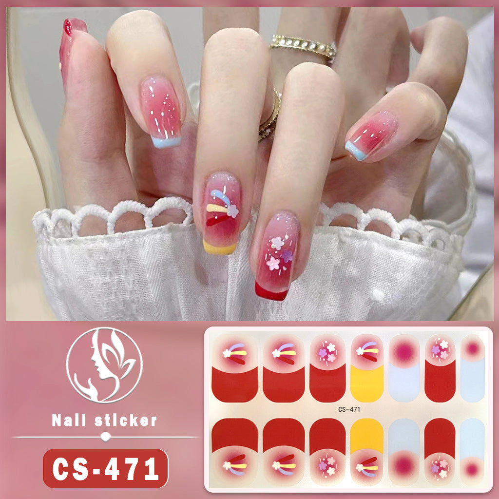 Nail art stickers