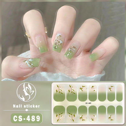 Nail art stickers