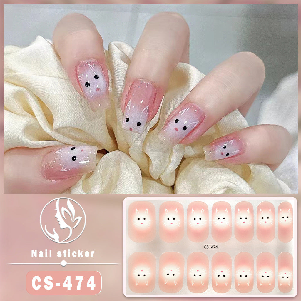 Nail art stickers
